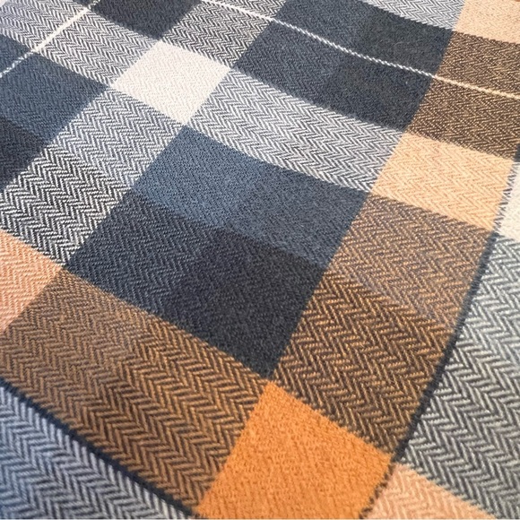 Columbia Shirt Plaid Hardy Ridge Long Sleeve Regular Fit Blue Orange XL 1707631 - Picture 8 of 13